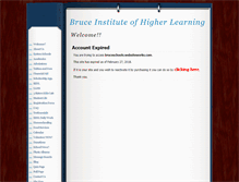 Tablet Screenshot of bruceschools.websiteworks.com